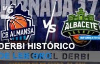 Este viernes tendrá lugar un partido histórico: CB Almansa- Albacete Basket