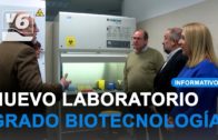 Almansa cede un laboratorio para las prácticas del grado de biotecnología