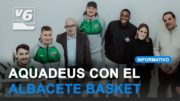 Aquadeus renueva su acuerdo de patrocinio con el Albacete Basket por otra temporada