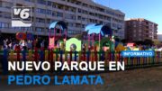 Inauguración del nuevo parque en el barrio Pedro Lamata de Albacete