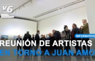 Reunión de artistas en torno a la figura de Juan Amo