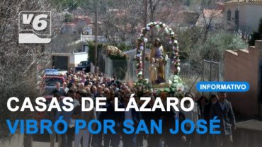 Casas de Lázaro celebró por todo lo alto las fiestas en honor a su patrón, San José