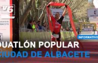 Gregorio Díaz y Eva Mira ganan el I Duatlón Ciudad de Albacete