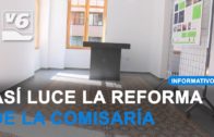 Inauguración a medio gas a falta del mobiliario de la antigua comisaría de Simón Abril