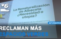 La plataforma »Más árboles Albacete» reclama más espacios verdes en la ciudad.