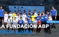 Visita de la Fundación Albacete Balompié a las instalaciones de AJUSA.