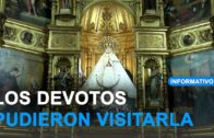 Los devotos pudieron visitar a la Virgen de Los Llanos en su camarín de la Catedral