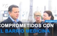 Manuel Serrano se compromete con el colegio del barrio Medicina