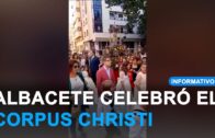 Albacete celebra el corpus con una procesion muy emotiva y colorida