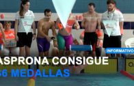 ASPRONA se trae 36 medallas del Campeonato de Regional de natación de verano
