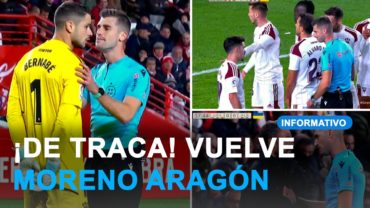 ¡De traca! El indeseable Moreno Aragón vuelve al Carlos Belmonte para dirigir el Albacete – Andorra