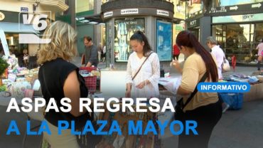El mercadillo de ASPAS regresa a la Plaza Mayor de Albacete