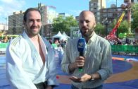 Exhibición de Judo en la Puerta de Hierros, feria de Albacete