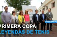 Presentación de la I Copa Leyendas de Tenis Albacete con un elenco de tenistas de auténtico lujo