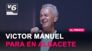 Victor Manuel hace parada en Albacete en diciembre