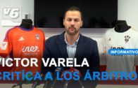 Víctor Varela critica al colegiado del partido contra el Tenerife