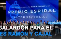 El IES Ramón y Cajal, galardonado con el premio espiral