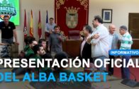 Presentación oficial del Bueno Arenas Albacete Basket en el Ayuntamiento