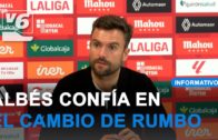 Rubén Albés confía en su plantilla y en poder revertir la situación en Huesca