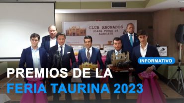 El Club Abonados Plaza de Toros Albacete hace entrega de sus trofeos de la Feria Taurina 2023