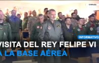 El Rey Felipe VI visita las instalaciones del TLP en la Base Aérea de Los Llanos