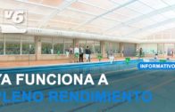 Entra en funcionamiento la renovada piscina del «globo» del complejo Carlos Belmonte