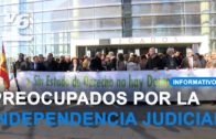 Jueces y magistrados se concentran por la independencia judicial