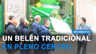 Globalcaja inaugura su tradicional Belén en el Casino Primitivo