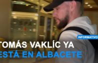 El guardameta Tomáš Vaclík llegó el viernes a Albacete
