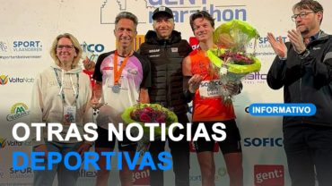 BREVES DEPORTIVOS | Severino Felipe brilla en la maratón de Bélgica