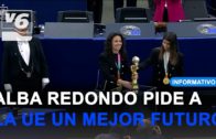 La albaceteña Alba Redondo pide a la UE una sociedad igualitaria