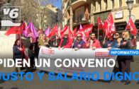 Protesta del sector de atención a la discapacidad en Albacete