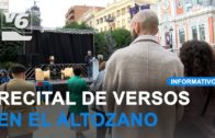 Recital en la plaza del Altozano para celebrar el Día Mundial de la Poesía