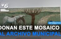 Donación de un mosaico de Roberto Ortiz Saráchaga al Archivo Municipal