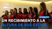 El equipo Senior Femenino del EBA fue recibido en el Ayuntamiento tras su ascenso a Primera Nacional