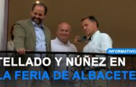 Miguel Tellado y Paco Núñez visitan la Feria de Albacete