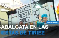 Cabalgata en Tiriez para celebrar las fiestas de la Virgen del Rosario